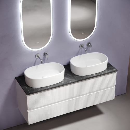 Столешница Sancos TT140A1 140х46 накладная цвет черный - фото 3